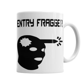 Baskı Dükkanı KB3650 Entry Fragger Porselen Kupa Bardak