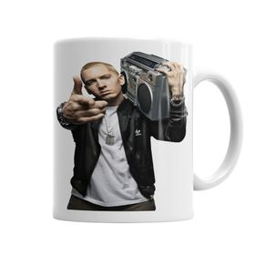 Baskı Dükkanı KB3653 Eminem Porselen Kupa Bardak