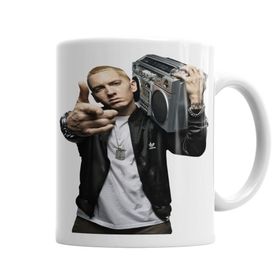 Baskı Dükkanı KB3653 Eminem Porselen Kupa Bardak