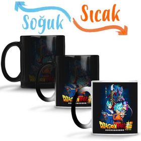 Baskı Dükkanı KB3663 Dragonball Super Instinto Superior Porselen Kupa Bardak