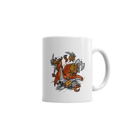 Baskı Dükkanı KB3665 Dragon Rpg Porselen Kupa Bardak