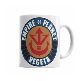 Baskı Dükkanı KB3673 Dragon Ball Selo Do Imperio Vegeta Porselen Kupa Bardak