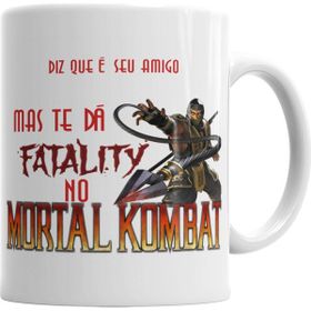 Baskı Dükkanı KB3678 Dragao Mortal Kombat Porselen Kupa Bardak