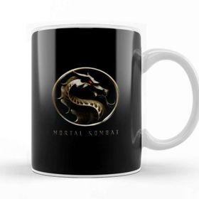 Baskı Dükkanı KB3678 Dragao Mortal Kombat Porselen Kupa Bardak