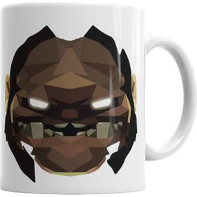 Baskı Dükkanı KB3681 Dota 2 Pudge Face Porselen Kupa Bardak