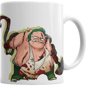 Baskı Dükkanı KB3682 Dota 2 Pudge 03 Porselen Kupa Bardak