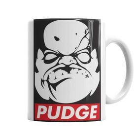 Baskı Dükkanı KB3682 Dota 2 Pudge 03 Porselen Kupa Bardak