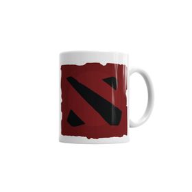 Baskı Dükkanı KB3683 Dota 2 Logo Porselen Kupa Bardak