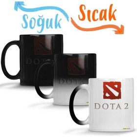 Baskı Dükkanı KB3683 Dota 2 Logo Porselen Kupa Bardak