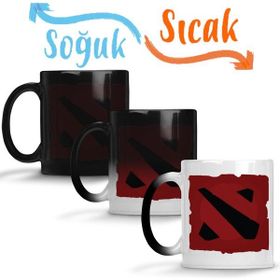 Baskı Dükkanı KB3683 Dota 2 Logo Porselen Kupa Bardak
