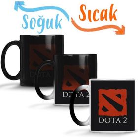 Baskı Dükkanı KB3683 Dota 2 Logo Porselen Kupa Bardak