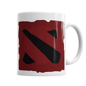 Baskı Dükkanı KB3683 Dota 2 Logo Porselen Kupa Bardak
