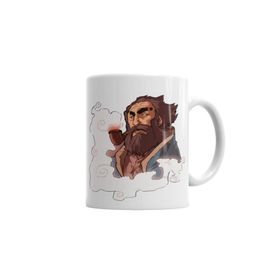 Baskı Dükkanı KB3684 Dota 2 Kunkka Porselen Kupa Bardak