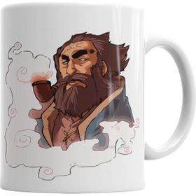 Baskı Dükkanı KB3684 Dota 2 Kunkka Porselen Kupa Bardak