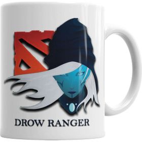 Baskı Dükkanı KB3687 Dota 2 Drow Ranger Porselen Kupa Bardak