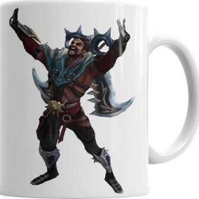 Baskı Dükkanı KB3687 Dota 2 Drow Ranger Porselen Kupa Bardak