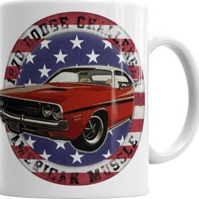 Baskı Dükkanı KB3690 Dodge Challenger Porselen Kupa Bardak