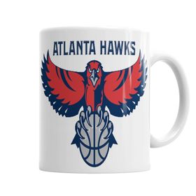 Baskı Dükkanı KB37 Atlanta Hawks Old School Porselen Kupa Bardak
