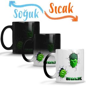 Baskı Dükkanı KB3713 Hulk Modelo Porselen Kupa Bardak
