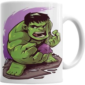 Baskı Dükkanı KB3716 Hulk Chibi Porselen Kupa Bardak