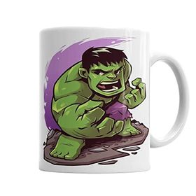 Baskı Dükkanı KB3716 Hulk Chibi Porselen Kupa Bardak