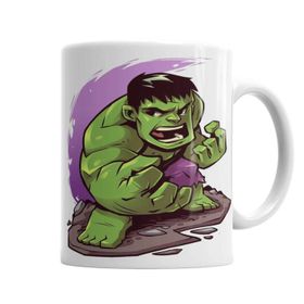 Baskı Dükkanı KB3716 Hulk Chibi Porselen Kupa Bardak