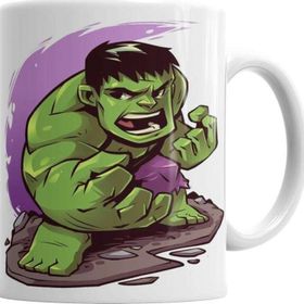 Baskı Dükkanı KB3716 Hulk Chibi Porselen Kupa Bardak