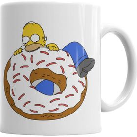 Baskı Dükkanı KB3721 Homer Porselen Kupa Bardak