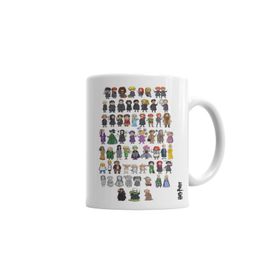 Baskı Dükkanı KB3734 Harry Potter Personagens Porselen Kupa Bardak