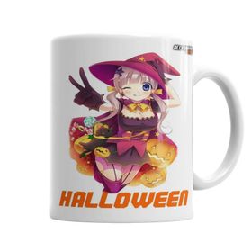 Baskı Dükkanı KB3738 Halloween Porselen Kupa Bardak