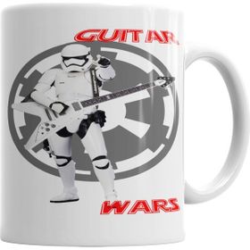 Baskı Dükkanı KB3742 Guitar Wars Porselen Kupa Bardak
