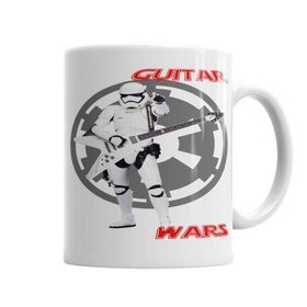 Baskı Dükkanı KB3742 Guitar Wars Porselen Kupa Bardak