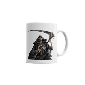 Baskı Dükkanı KB3754 Grim Reaper Porselen Kupa Bardak