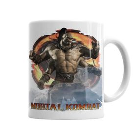 Baskı Dükkanı KB3758 Goru Mortal Kombat Game Porselen Kupa Bardak