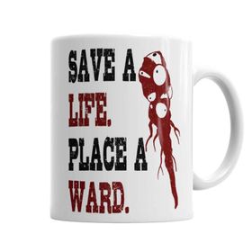 Baskı Dükkanı KB376 Dota Save A Life Porselen Kupa Bardak