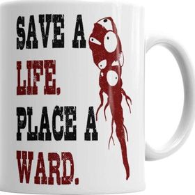 Baskı Dükkanı KB376 Dota Save A Life Porselen Kupa Bardak