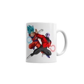 Baskı Dükkanı KB3760 Goku Ve Jiren Porselen Kupa Bardak