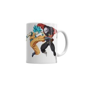 Baskı Dükkanı KB3761 Goku Ve Jiren Porselen Kupa Bardak