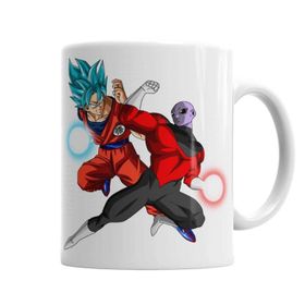 Baskı Dükkanı KB3761 Goku Ve Jiren Porselen Kupa Bardak