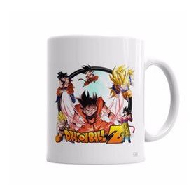 Baskı Dükkanı KB3762 Goku Variados Porselen Kupa Bardak