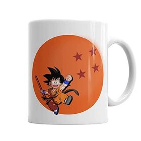 Baskı Dükkanı KB3765 Goku Pequeno Porselen Kupa Bardak