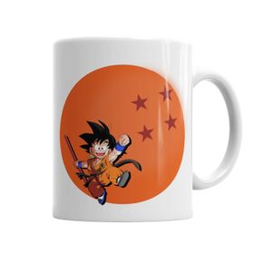 Baskı Dükkanı KB3766 Goku Pequeno Porselen Kupa Bardak