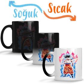 Baskı Dükkanı KB3767 Goku Migatte No Gokui Porselen Kupa Bardak