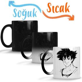 Baskı Dükkanı KB3773 Goku Dragon Ball Super Porselen Kupa Bardak
