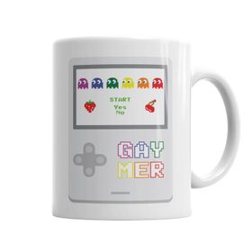 Baskı Dükkanı KB3784 Ghost Gaymer Porselen Kupa Bardak