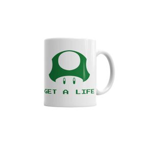 Baskı Dükkanı KB3785 Get A Life Porselen Kupa Bardak