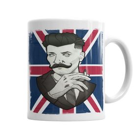 Baskı Dükkanı KB3786 Gentleman Porselen Kupa Bardak