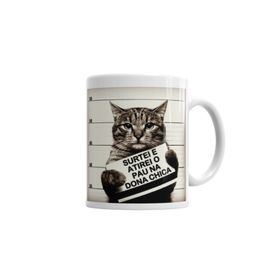 Baskı Dükkanı KB3788 Gato Bad Cat Kedi Porselen Kupa Bardak