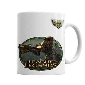 Baskı Dükkanı KB3791 Gangplank Lol League Of Legends Porselen Kupa Bardak
