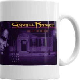 Baskı Dükkanı KB3800 Gabriel Knight Sins Of The Fathers Porselen Kupa Bardak